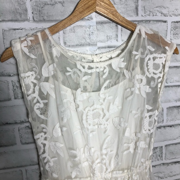 Hollister floral mini lace dress size M - Picture 9 of 12